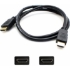 Picture of 5PK 15ft HDMI 1.4 Male to HDMI 1.4 Male Black Cables Which Supports Ethernet Channel For Resolution Up to 4096x2160 (DCI 4K)