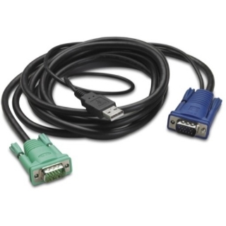 Picture of APC by Schneider Electric Integrated Rack LCD/KVM USB Cable - 6ft (1.8m)