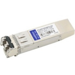 Picture of AddOn Finisar FTLX8574D3BCV Compatible TAA Compliant 10GBase-SR SFP+ Transceiver (MMF, 850nm, 300m, LC, DOM)