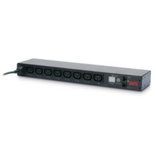 Picture of APC by Schneider Electric Rack PDU, Switched, 1U, 12A/208V, 10A/230V, (8)C13