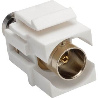 Picture of Tripp Lite BNC Keystone Panel Mount Coupler All-in-One Coaxial F/F 75 Ohms