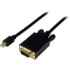 Picture of StarTech.com 15 ft Mini DisplayPort&trade; to VGA Adapter Converter Cable - mDP to VGA 1920x1200 - Black