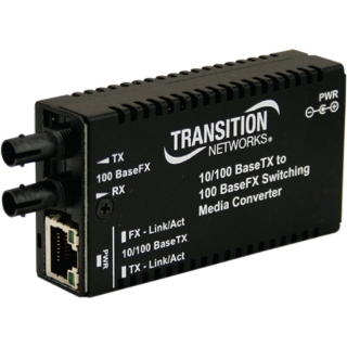 Picture of Transition Networks Mini M/E-PSW-FX-02 Media Converter