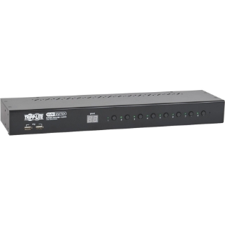 Picture of Tripp Lite 8-Port Rackmount DVI/USB KVM Switch w/ Audio & 2-Port USB Hub 1U