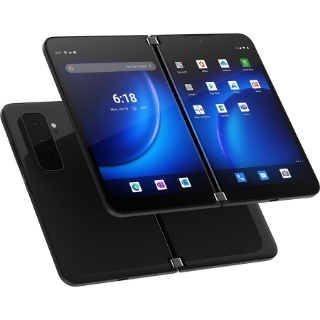 Picture of Microsoft Surface Duo 2 256 GB Smartphone - 8.3" Yes AMOLED 2688 x 1892 - Octa-core (Kryo 680Single-core (1 Core) 2.84 GHz + Kryo 680 Triple-core (3 Core) 2.42 GHz + Kryo 680 Quad-core (4 Core) 1.80 GHz) - 8 GB RAM - Android 11 - 5G - Obsidian
