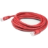 Picture of AddOn 4ft RJ-45 (Male) to RJ-45 (Male) Red Snagless Cat6A FTP PVC Copper Patch Cable