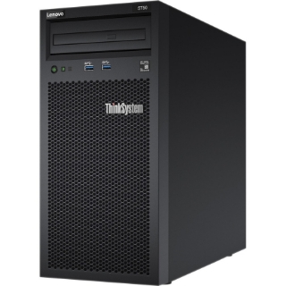 Picture of Lenovo ThinkSystem ST50 7Y49A01XNA 4U Tower Server - 1 x Intel Xeon E-2104G 3.20 GHz - 8 GB RAM - Serial ATA/600 Controller