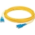 Picture of AddOn 125m SC (Male) to SC (Male) Yellow OS2 Duplex Fiber OFNR (Riser-Rated) Patch Cable