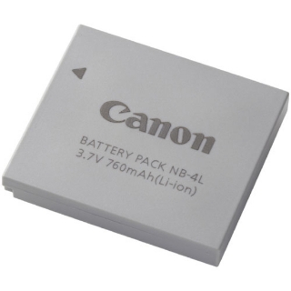 Picture of Canon NB-4L Rechargeable Camera Battery