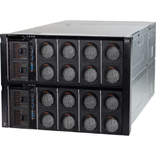 Picture of Lenovo System x x3950 X6 62418HU 8U Rack Server - 4 x Intel Xeon E7-8880 v4 2.20 GHz - 1 TB RAM - 14.40 TB HDD - (12 x 1.2TB) HDD Configuration - 1.60 TB SSD - (4 x 400GB) SSD Configuration - 12Gb/s SAS Controller