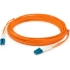 Picture of AddOn 4m LC (Male) to LC (Male) Orange OM1 Duplex Fiber OFNR (Riser-Rated) Patch Cable
