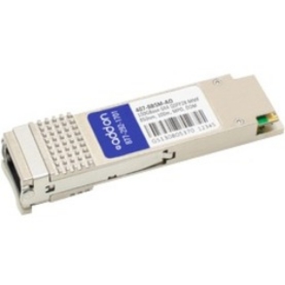 Picture of AddOn Dell 407-BBSM Compatible TAA Compliant 100GBase-SR4 QSFP28 Transceiver (MMF, 850nm, 100m, MPO, DOM)