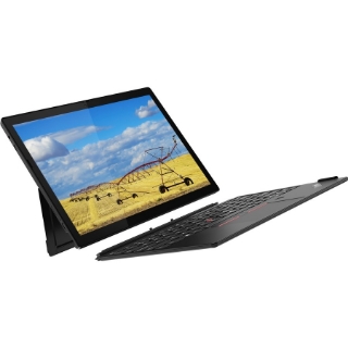 Picture of Lenovo ThinkPad X12 Detachable Gen 1 20UW000NUS LTE, UMTS 12.3" Touchscreen Detachable 2 in 1 Notebook - Full HD - 1920 x 1080 - Intel Core i5 i5-1140G7 Quad-core (4 Core) 1.80 GHz - 16 GB Total RAM - 256 GB SSD