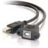 Picture of C2G 3ft Panel-Mount USB 2.0 B Female to B Male Cable