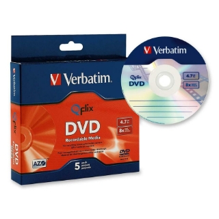 Picture of Verbatim Qflix 5pk Slimcase