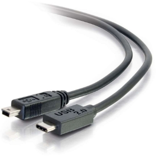 Picture of C2G 3ft USB C to USB Mini B Cable - M/M