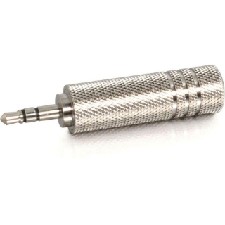 Picture of C2G 3.5mm Stereo Male to 6.3mm (1/4in) Stereo Female Adapter