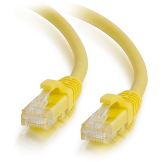 Picture of C2G 6IN Cat6a Snagless Unshielded (UTP) Network Patch Ethernet Cable-Yellow