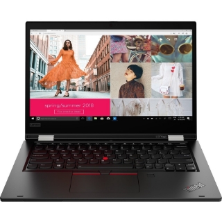 Picture of Lenovo ThinkPad L13 Yoga Gen 2 21AD001LUS 13.3" Touchscreen Convertible 2 in 1 Notebook - Full HD - 1920 x 1080 - AMD Ryzen 5 PRO 5650U Hexa-core (6 Core) 2.30 GHz - 8 GB Total RAM - 256 GB SSD - Silver