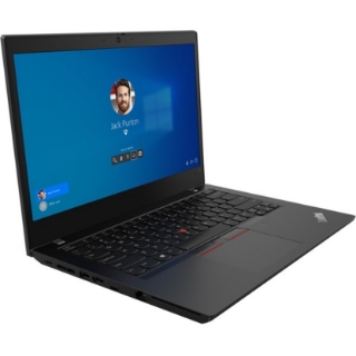 Picture of Lenovo ThinkPad L14 Gen2 20X100KFUS 14" Touchscreen Notebook - Full HD - 1920 x 1080 - Intel Core i7 11th Gen i7-1165G7 Quad-core (4 Core) 2.8GHz - 16GB Total RAM - 256GB SSD - Black - no ethernet port - not compatible with mechanical docking stations, only supports cable docking