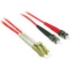 Picture of C2G 10m LC-ST 62.5/125 OM1 Duplex Multimode PVC Fiber Optic Cable - Red