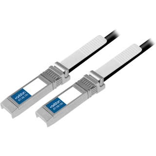 Picture of Brocade (Formerly) 10G-SFPP-TWX-0501 Compatible TAA Compliant 10GBase-CU SFP+ to SFP+ Direct Attach Cable (Active Twinax, 5m)