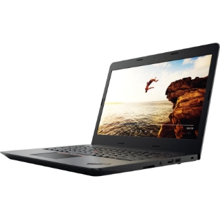 Picture of Lenovo ThinkPad E470 20H10038US 14" Notebook - 1366 x 768 - Intel Core i3 7th Gen i3-7100U Dual-core (2 Core) 2.40 GHz - 4 GB Total RAM - 500 GB HDD