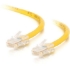 Picture of C2G-7ft Cat5e Non-Booted Crossover Unshielded (UTP) Network Patch Cable - Yellow