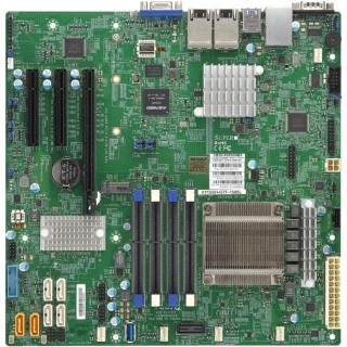 Picture of Supermicro X11SSH-GF-1585 Server Motherboard - Intel C236 Chipset - Socket BGA-1440 - Micro ATX