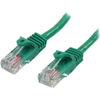 Picture of StarTech.com 6 ft Green Cat5e Snagless UTP Patch Cable