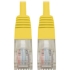 Picture of Tripp Lite Cat5e 350 MHz Molded UTP Patch Cable (RJ45 M/M), Yellow, 2 ft.