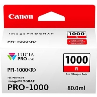 Picture of Canon LUCIA PRO PFI-1000 Original Ink Cartridge - Red