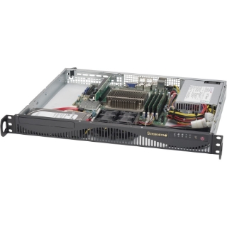 Picture of Supermicro SuperServer 5019S-ML Barebone System - 1U Rack-mountable - Socket H4 LGA-1151 - 1 x Processor Support