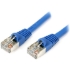 Picture of StarTech.com 25 ft Blue Shielded Snagless Cat5e Patch Cable