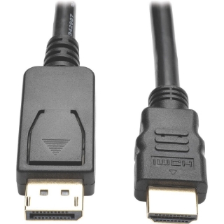 Picture of Tripp Lite 6ft DisplayPort to HDMI Adapter Active Converter DP w/ Latches to HDMI DPort 1.2 4K x 2K M/M