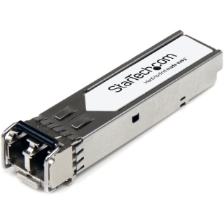 Picture of StarTech.com HPE J9150A Compatible SFP+ Module - 10GBASE-SR 10GE Gigabit Ethernet SFP+ 10GbE Multi Mode (MMF) Fiber Optic Transceiver 300m