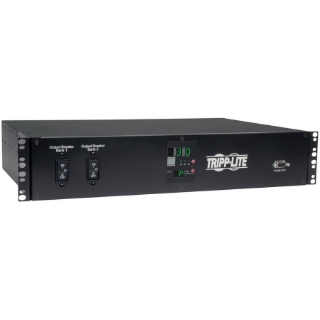 Picture of Tripp Lite PDU Metered ATS 208/240V 30A 16 C13; 2 C19; 1 L6-30R 2U RM TAA