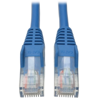 Picture of Tripp Lite 5ft Cat5e / Cat5 Snagless Molded Patch Cable RJ45 M/M Blue 5'