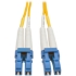 Picture of Tripp Lite 15M Duplex Singlemode 9/125 Fiber Optic Patch Cable LC/LC 50' 50ft 15 Meter