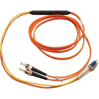 Picture of Tripp Lite 1M Fiber Optic Mode Conditioning Patch Cable ST/LC 3' 3ft 1 Meter