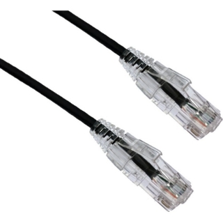 Picture of Axiom 6FT CAT6 BENDnFLEX Ultra-Thin Snagless Patch Cable 550mhz (Black)