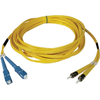 Picture of Tripp Lite 3M Duplex Singlemode 9/125 Fiber Optic Patch Cable SC/ST 10' 10ft 3 Meter