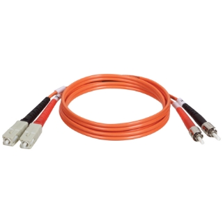 Picture of Tripp Lite 5M Duplex Multimode 62.5/125 Fiber Optic Patch Cable SC/ST 16' 16ft 5 Meter