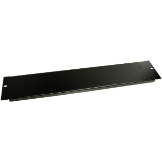 Picture of StarTech.com Blanking Panel - 2U - 19in - Steel - Black - Blank Rack Panel - Filler Panel - Rack Mount Panel - Rack Blanks