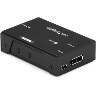 Picture of StarTech.com DisplayPort Signal Booster - DisplayPort Extender - DP Video Signal Amplifier - 4K 60Hz