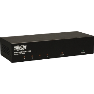 Picture of Tripp Lite 4-Port DVI Single Link Video / Audio Splitter / Booster DVIF/2xF