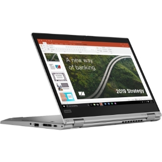 Picture of Lenovo L13 Yoga Gen 2 21AD002AUS 13.3" Touchscreen Convertible 2 in 1 Notebook - Full HD - 1920 x 1080 - AMD Ryzen 5 PRO 5650U Hexa-core (6 Core) 2.30 GHz - 8 GB Total RAM - 256 GB SSD - Silver