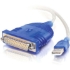 Picture of C2G 6ft USB to DB25 Serial RS232 Adapter Cable