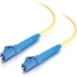 Picture of C2G-30m LC-LC 9/125 OS1 Simplex Singlemode Fiber Optic Cable (Plenum-Rated) - Yellow