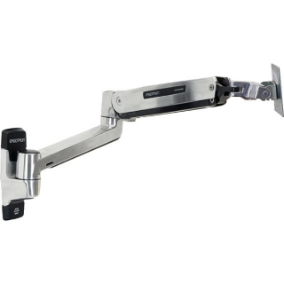 Picture of Ergotron Mounting Arm for Flat Panel Display, All-in-One Computer - Polished Aluminum